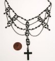 Barockes Collier mit Kreuzanh�nger