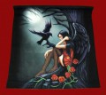 Wandbehang  Lady with Raven 